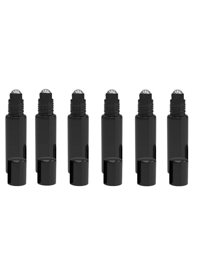 SYBL Essential Oil Roller Bottles 48 Pack 10Ml Cobalt Blue Glass Empty Bottles With Stainless Steel Roller Balls (10 Extra Roller Balls, 4 Openers, 4 Droppers, 48 Waterproof Labels) - Image 1