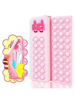 Pop Notebook Pencil Case, Fidget Push It Bubble Toys Pencil Box Notebook 2 in 1 Design,Relieve Stress Spiral Notebooks A5 Office Cchool Stationery - pzsku/Z609AC12419D7DA3945CDZ/45/_/1682691379/94c8c638-84f5-484f-8df7-3efb292a9d75