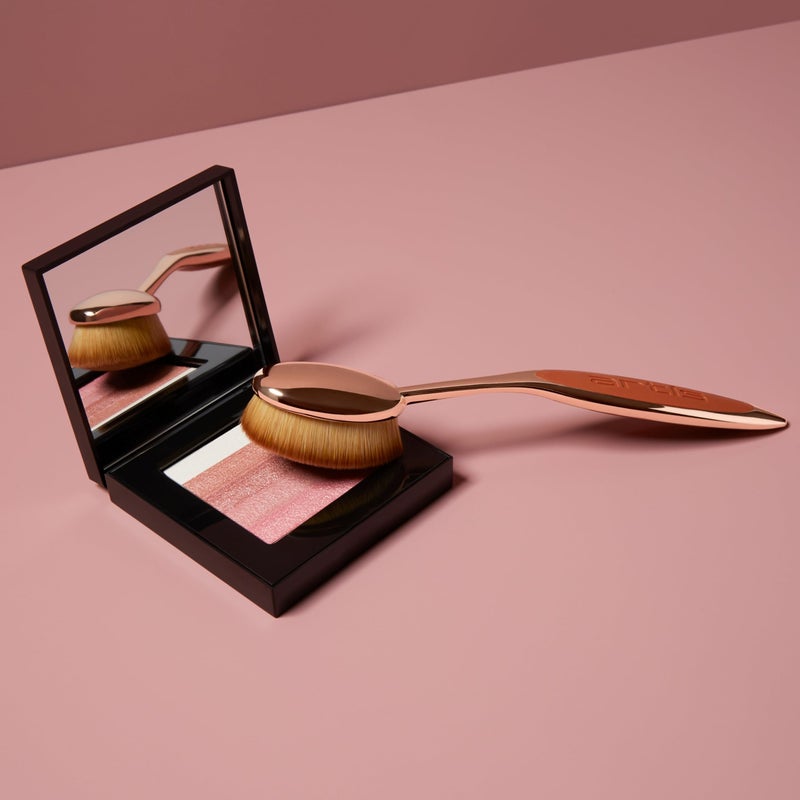Artis Elite Oval 7 Brush - Oval Makeup Brush - Foundation Brush - Foundation, Makeup, Skincare - Use With Liquids, Powders, Creams - Airbrush Finish - Foundation Applicator - Blender Brush - Rose Gold - Image 4