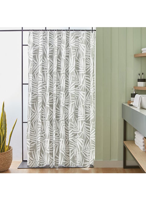 Victoria Shower Curtain with 16 Hooks 240 x 180 cm