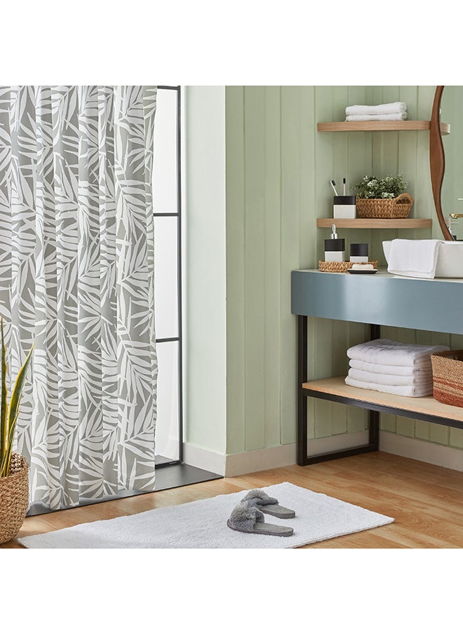Victoria Shower Curtain with 16 Hooks 240 x 180 cm