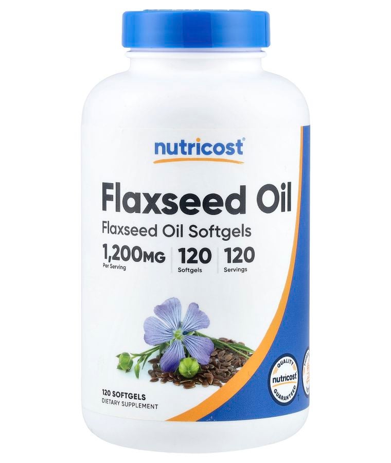 Flaxseed Oil 1200 mg 120 Softgels