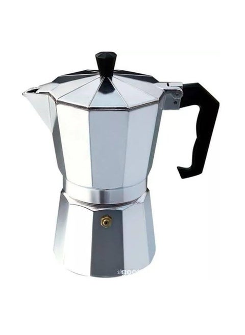 A coffee maker is available. A 6-cup coffee maker is available.