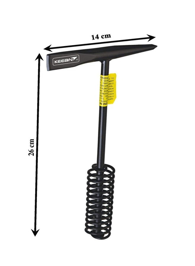 KEEAN WELDING CHIPPING HAMMER WITH CYLINDRICAL SPRING GRIP - Image 2
