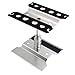 RC Lelut RC Car Stand RC Repair Stand 360 Degree Rotation Lift or Lower for Traxxas Arrma Redcat Axial RC4WD HSP Losi 18 110 112 116 Scale RC Crawler Car Truck Buggies Silver - Image 2