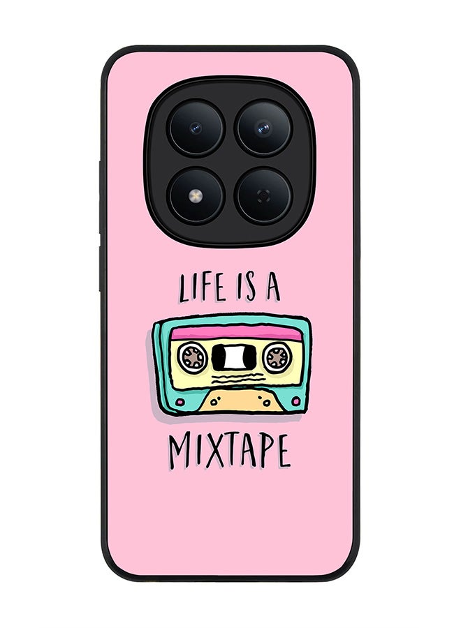 For Xiaomi Redmi Note 15 Pro 5G Case,Slim fit Camera Protection, Shockproof Thin Phone cover  - Life is a mixtape