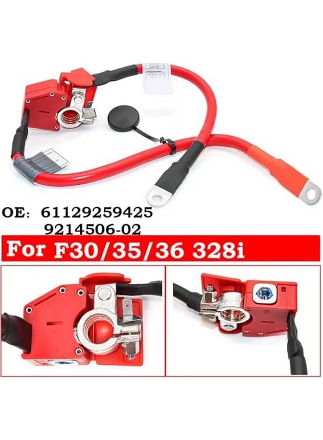 صمام بطارية كابل 61129259425 9214506 02 9259425 لسيارات بي إم دبليو موديلات F31 وF32 وF33 وF34 وF36 كبديل - Image 5
