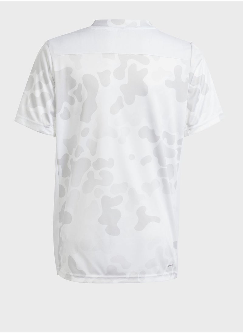 Adidas - Train Essentials All Over Printed T-Shirt - Image 1