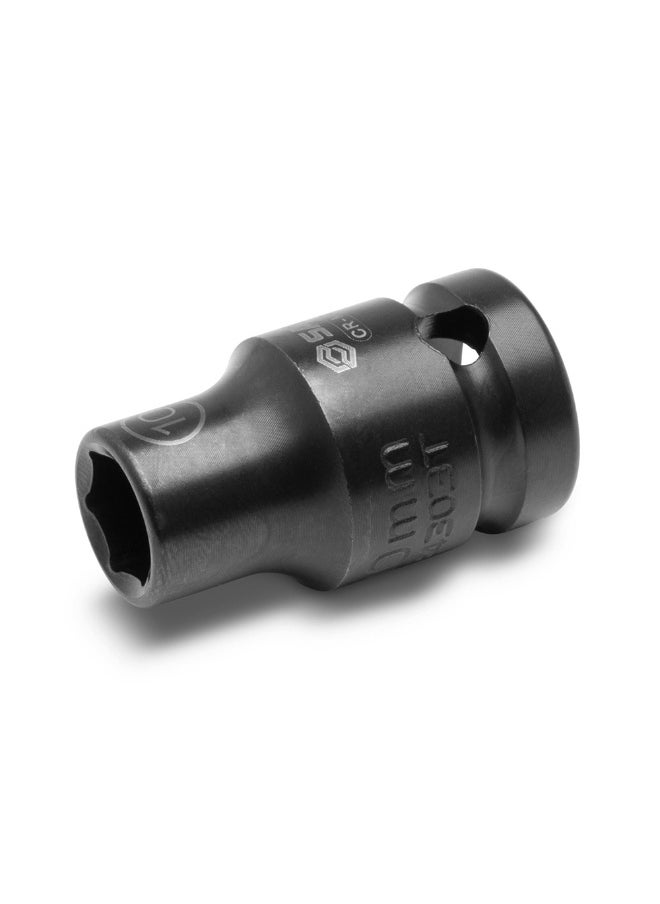 Sata SATA SC34314T 1/2" Drive 6 Point Thin Wall Impact Socket 21mm  - Image 1