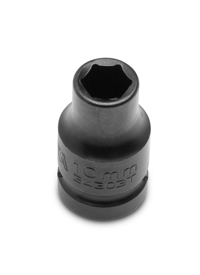 Sata SATA SC34314T 1/2" Drive 6 Point Thin Wall Impact Socket 21mm  - Image 4