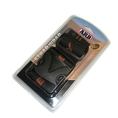 ARB 10100380 حزام التفاف بطول 33 بوصة وعرض 2 بوصة، أحزمة سحب، أحزمة تمديد الونش وحمايات جذوع الأشجار - أسود/برتقالي - Image 1