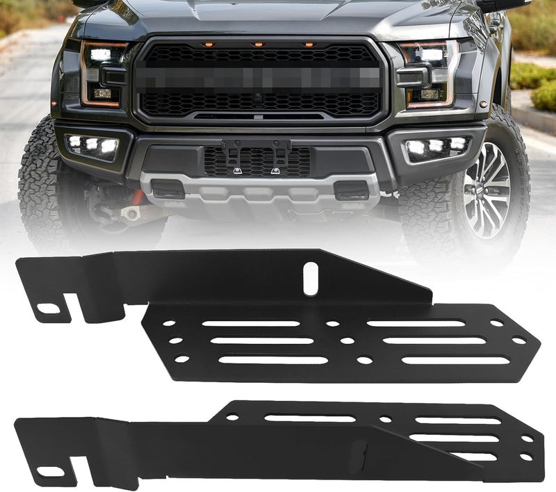 NORTHYUN Led Fog Lights Triple Mounting Brackets for 2015-2020 Ford F150 - 2Pcs - Image 1