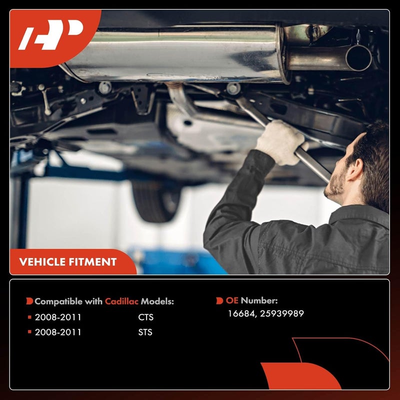A-Premium Right Catalytic Converter Kit for Cadillac - Image 2