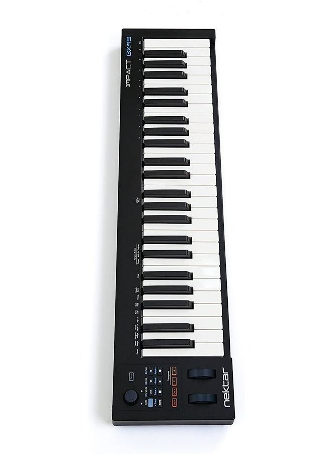 Nektar Impact GX49 USB MIDI Controller Keyboard with DAW Integration
