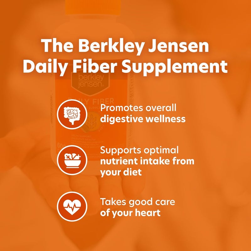 Berkley Jensen مكمل قشور السيليوم اليومي من بيركلي جينسن 600 حبة ألياف طبيعية للرجال والنساء كبسولات ألياف لصحة الجهاز الهضمي العامة تخفيف الإمساك مساعدة في امتصاص المغذيات صنع في الولايات المتحدة - Image 2