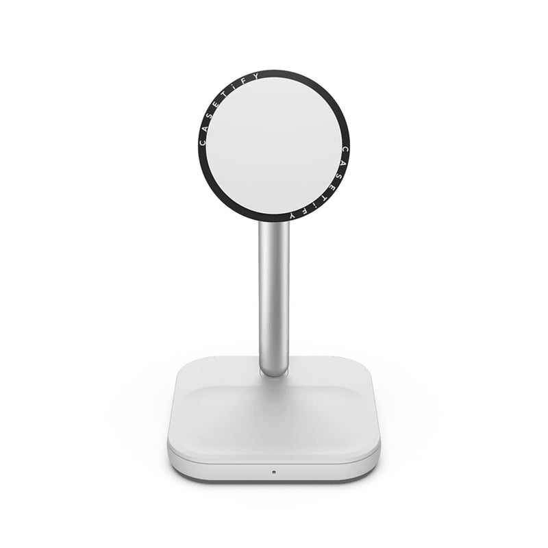 CASETiFY PowerThru 2in1 Charging Stand White