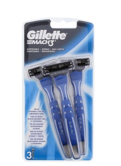 Gillette Mach3 Disposable Razor 3 Pieces