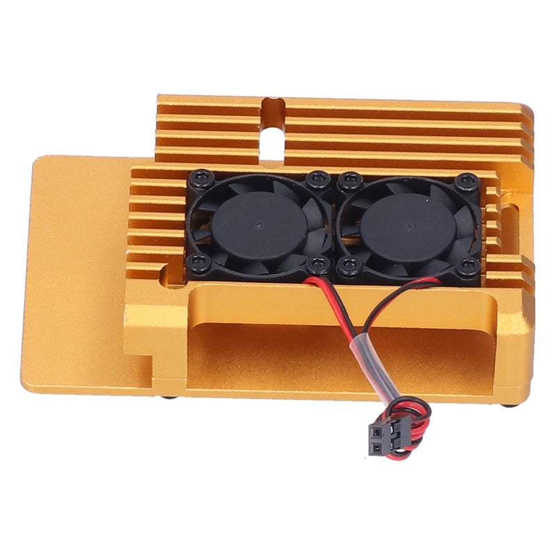 حاوية واقية مُغلقة بمروحين تبريد مزدوجين لـ Raspberry Pi 3 Model B B+ - Image 2
