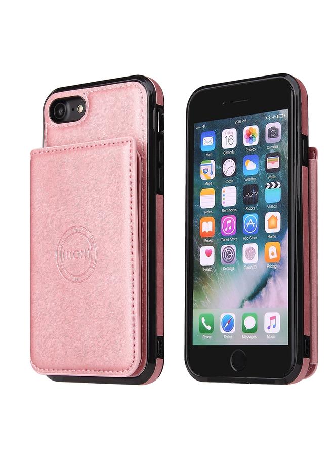 S-TOP Case For iPhone SE 2022 / SE 2020 / 8 / 7 Calf Texture Magnetic Case - Image 2