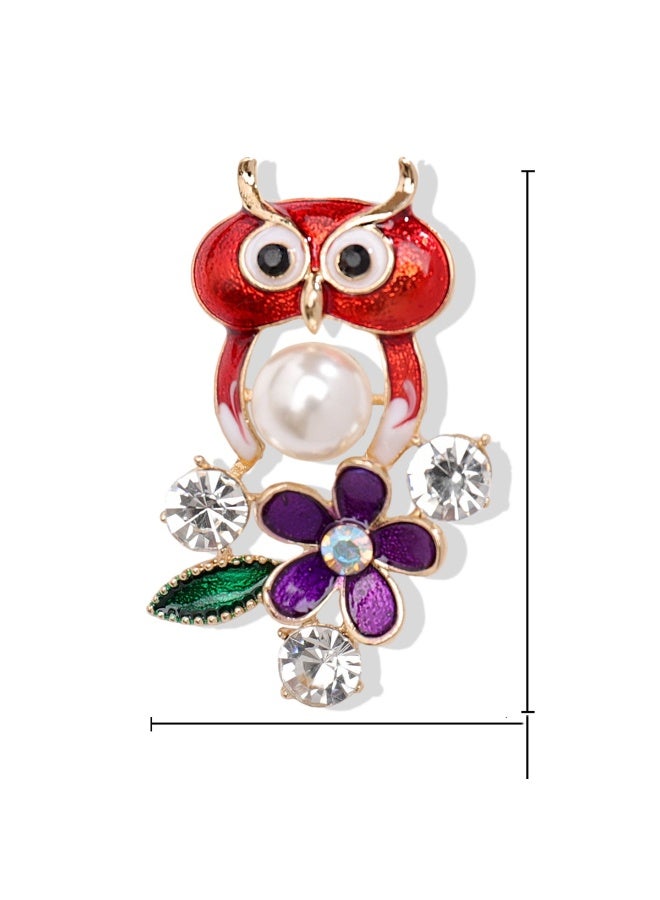 Mark Fairwhale New High-end Niche Cute Owl Women's Brooch