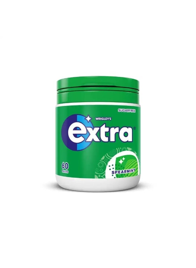 Extra Wrigleys Extra Sugar Free Spearmint Flavor Chewing Gum- 60pcs