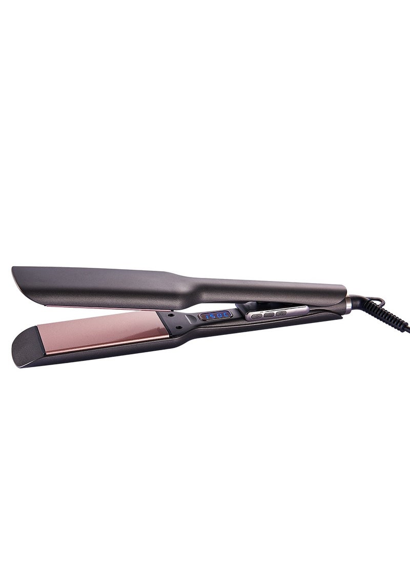 JWSISSIE Ceramic Hair Straightener, 2 in 1 Hair Straighteners and Curlers with Ceramic Coating for Smooth Glide, 15 Second Heat up, Up to 220°C, Lasting Results for Curl/Wave/Straighten Hair  - Image 1