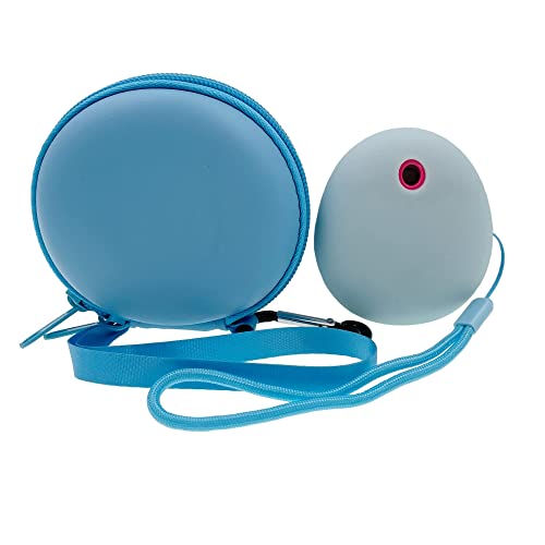Xcivi Hard Carrying Case and Silicone Skin Shell Cover for Tamagotchi Pix Virtual Interactive Pet Game Machine (Blue) - Image 5