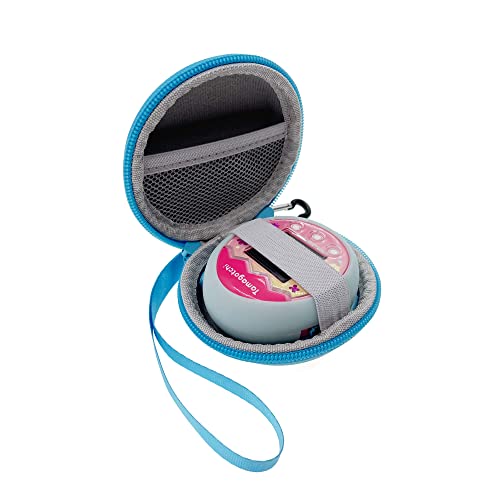 Xcivi Hard Carrying Case and Silicone Skin Shell Cover for Tamagotchi Pix Virtual Interactive Pet Game Machine (Blue) - Image 3