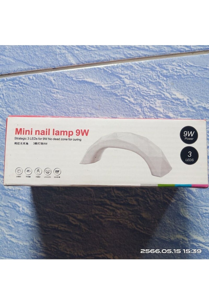 lara Led Nail Lamp 9W Mini Usb Led Uv Lamp Nail Dryer For Curing Nail Dryer Nail Gel Polish - Image 1