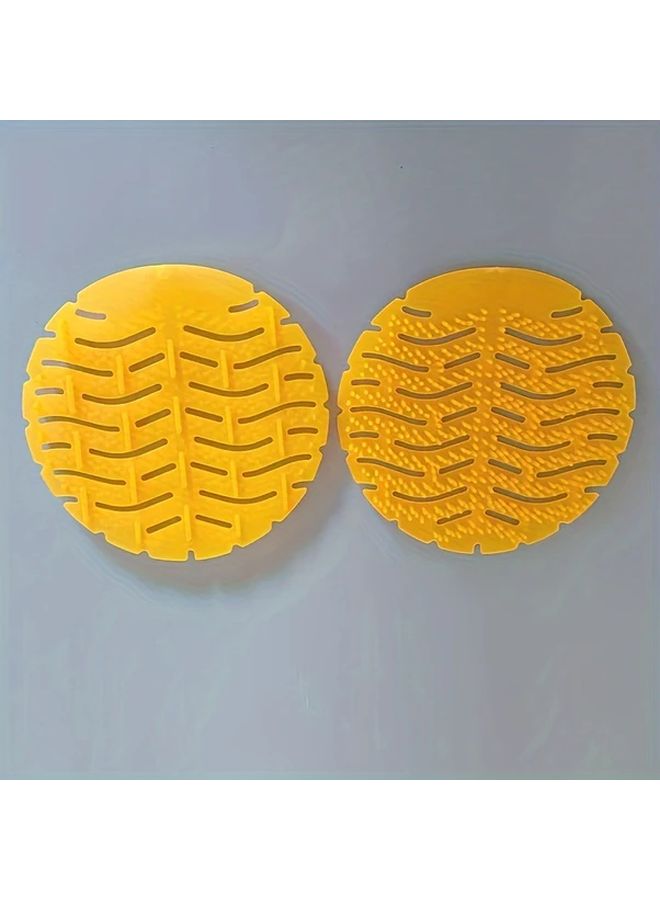 4pcs Random Color Urinal Deodorizing Fragrance Filter Sheets Anti Blocking Anti Splash - Image 5