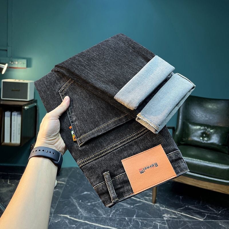 Unisex Classic Denim Jeans Loose Fit Daily Outdoor Wear - Image 4