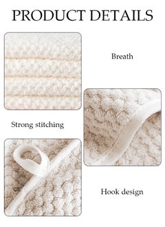 DUNISO Bath Towel with Hook Design, Lightweight Beach Towel, Bathroom Towel, Perfect for Daily Use, Quick Absorbent Bathroom Essentials 140*75CM  - Image 4