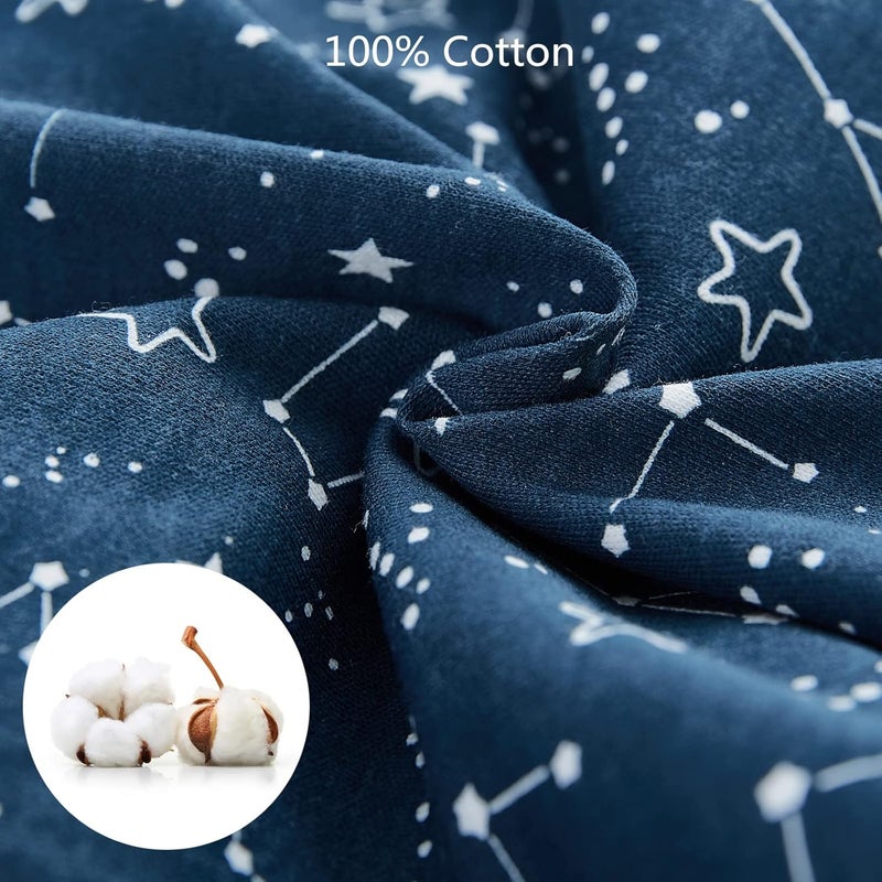 insular Baby Swaddle Sacks Swaddle Blanket for Newborn and Infant Adjustable Velcro Set for Boy and Girl Soft Cotton Baby Sleep Sack 3 Pack Space Small03M - Image 4