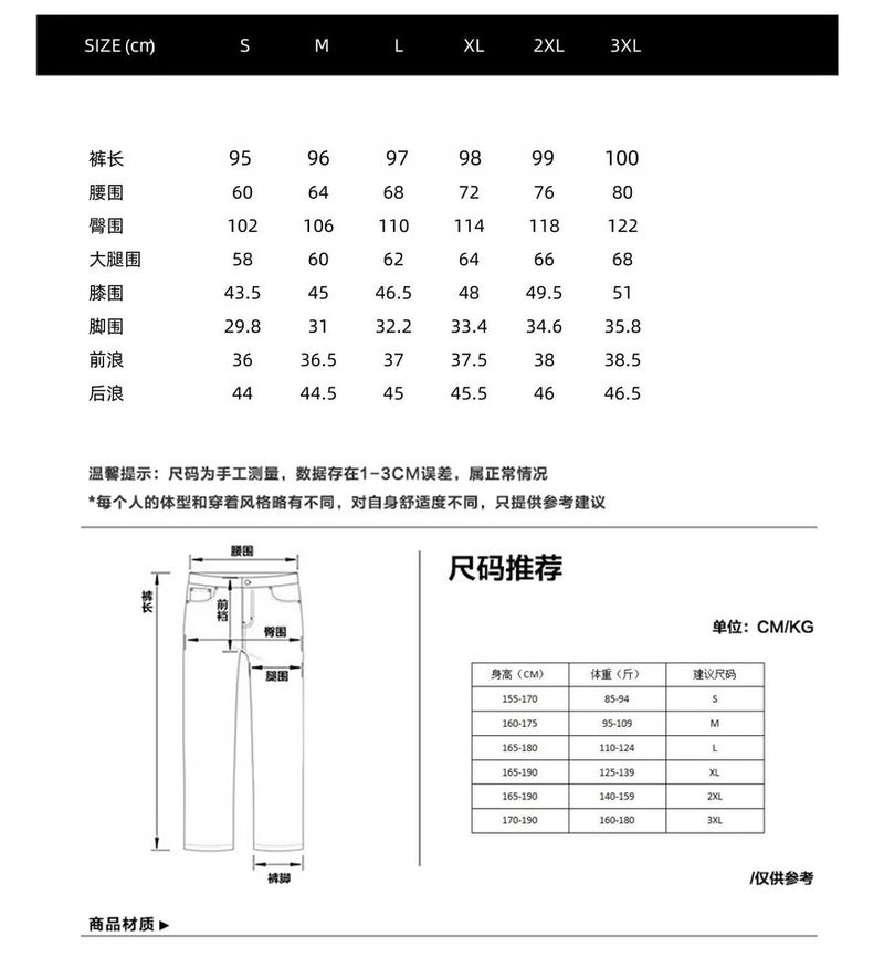 Unisex Classic Denim Jeans Loose Fit Daily Outdoor Wear - Image 5