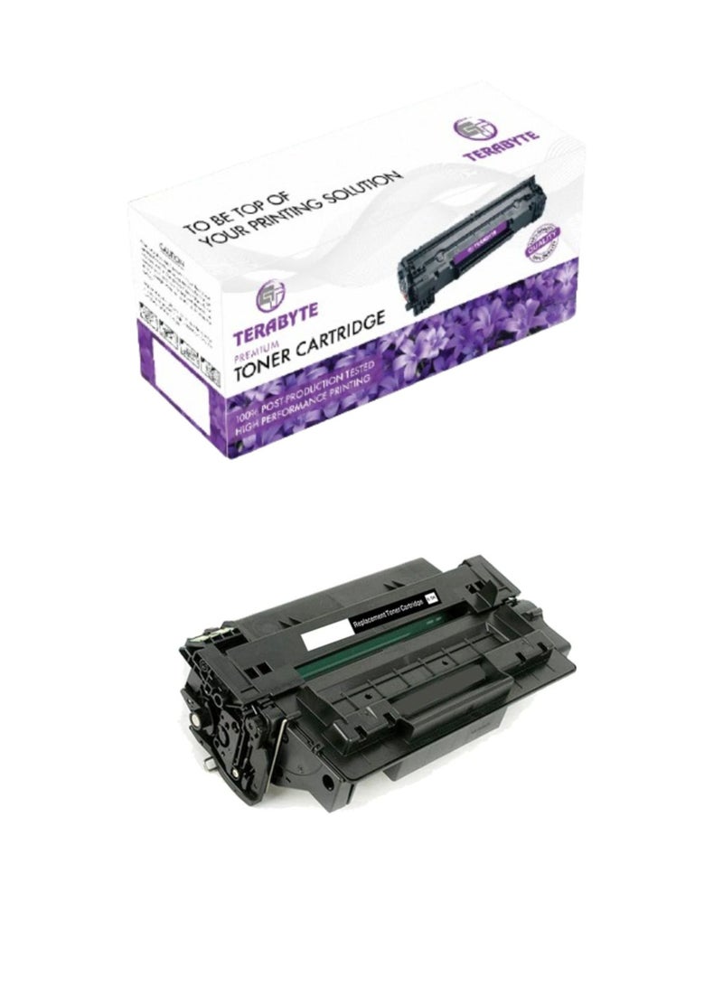 Terabyte 51A Black Compatible  Toner Cartridge Works with LaserJet P3005 Series LaserJet M3027, M3035 MFP Series Q7551A - Image 1