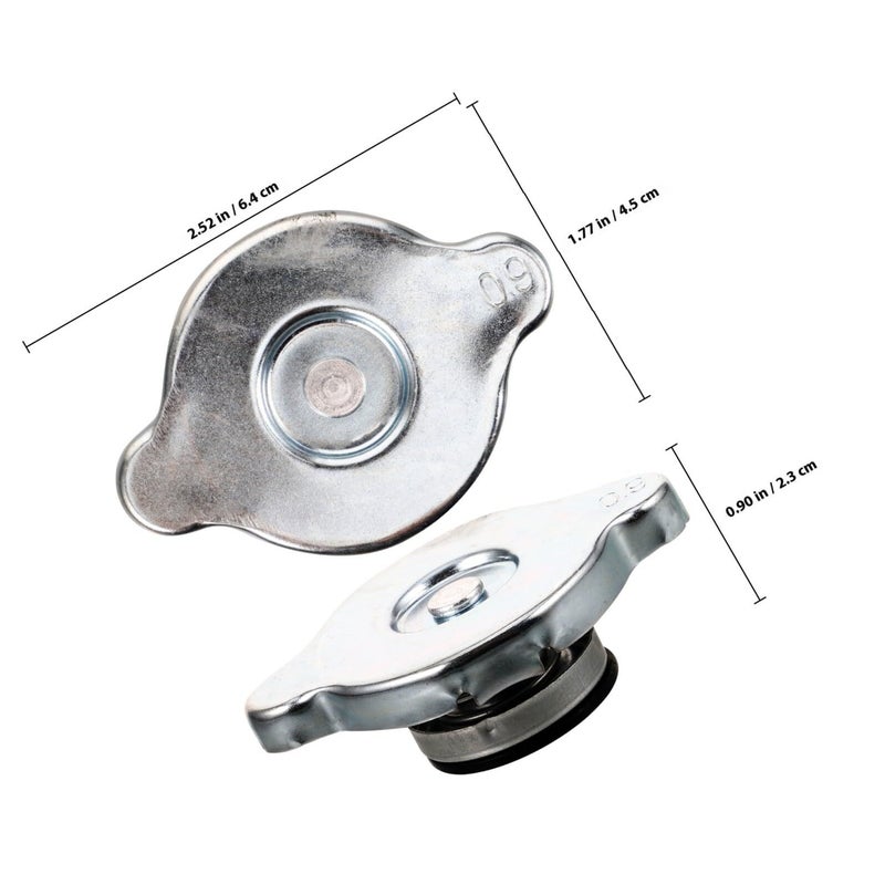 Car Coolant Reservoir Cap Replacement 0.9 Round Head Radiator Cover Fluid Tank Seal for Passenger Cars Minivans Trucks - Image 3