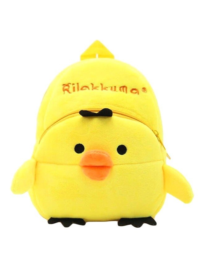 Cartoon Shape Kids Backpack Yellow - Image 1