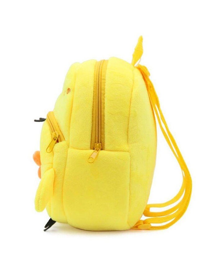 Cartoon Shape Kids Backpack Yellow - Image 3