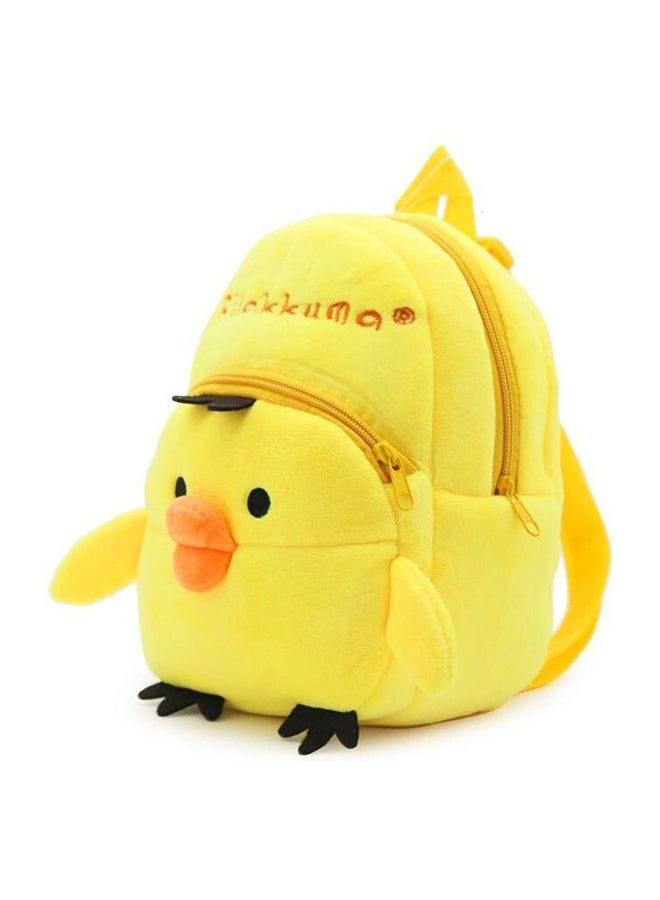 Cartoon Shape Kids Backpack Yellow - Image 4