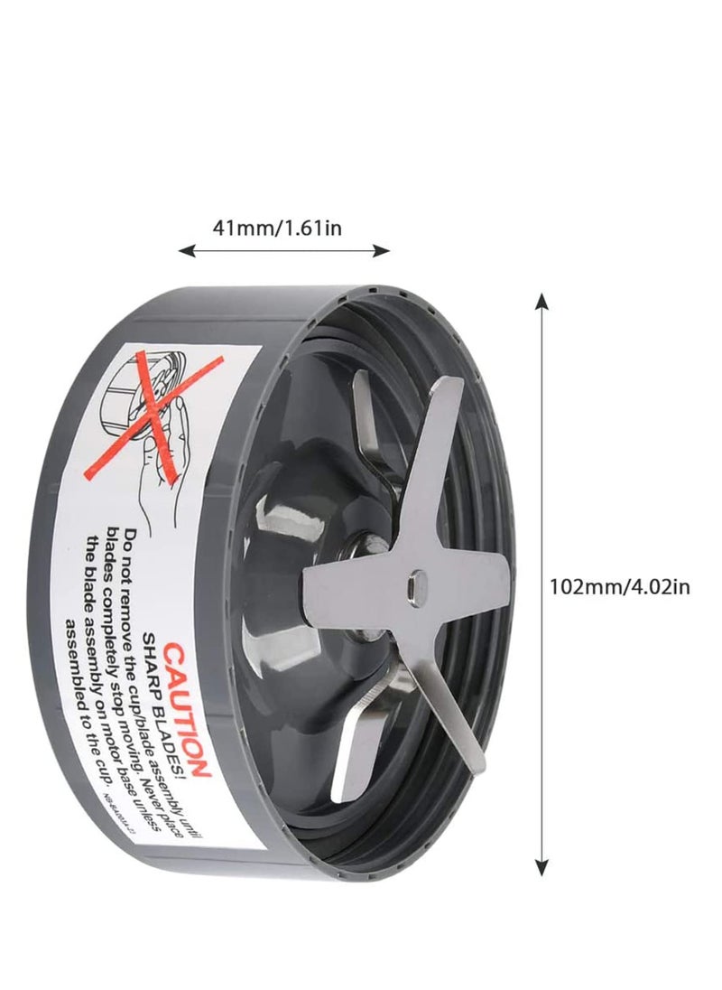 SYOSI - Replacement Extractor Blade For Nutribullet, Stainless Steel Replacement Parts & Accessories Compatible with Nutribullet 600W/900W Models - Image 1