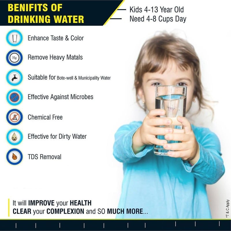 AQUAFRESH Epic Alkaline B12 Filter 15 L Ro Uv Uf Tds Alkaline B12 Filter Water Purifier 7 Stages PurificationSuitable For BorewellTankerMunicipal Water White Blue - Image 5