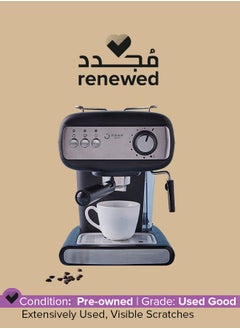 Renewed - 15 Bar Coffee Machine 1.2 Liter CM8500A-GS Silver/Black