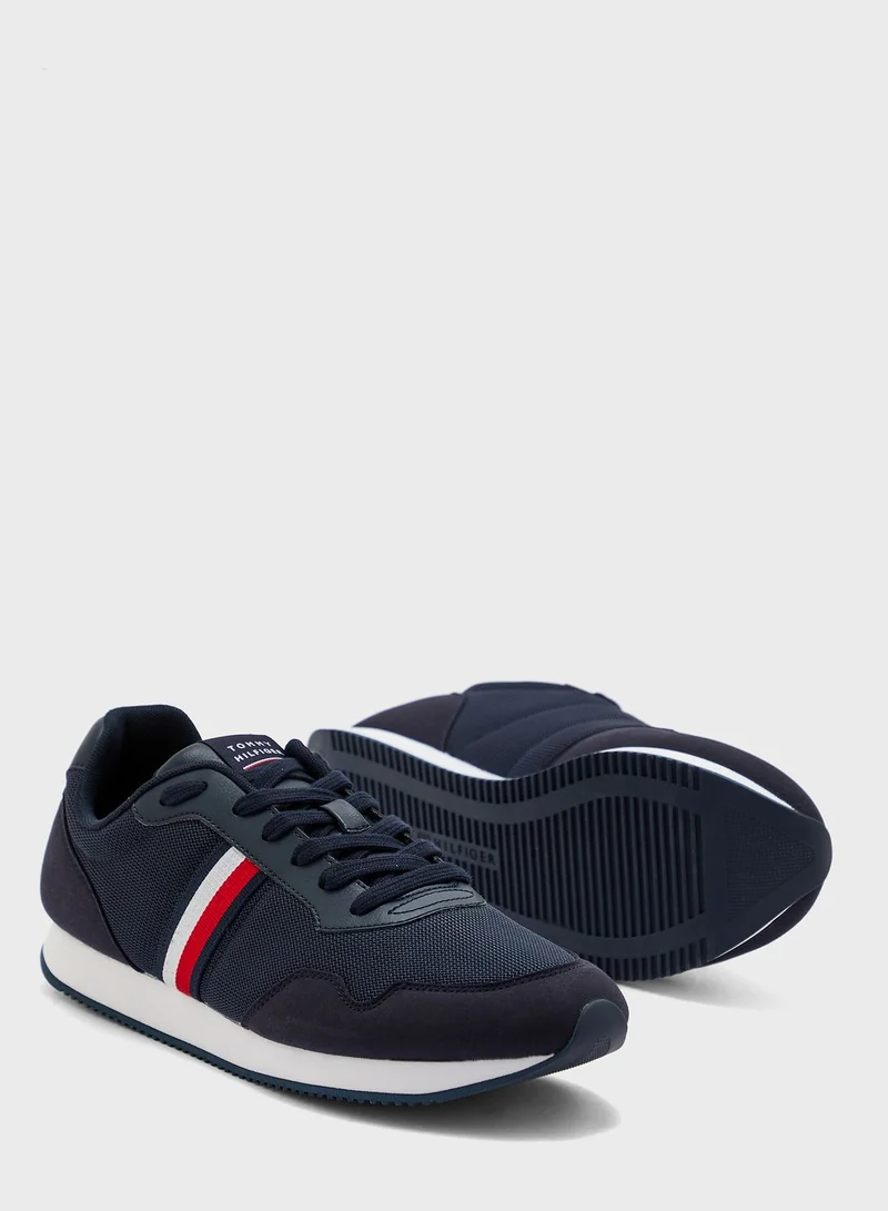 TOMMY HILFIGER Logo Print Low Top Sneakers