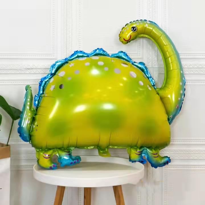 Atpata Funky 5pcs. Dinosaur Theme Big Size Foil Balloons for Dino-Mite Theme Rawr Birthday Party Decor - Image 3