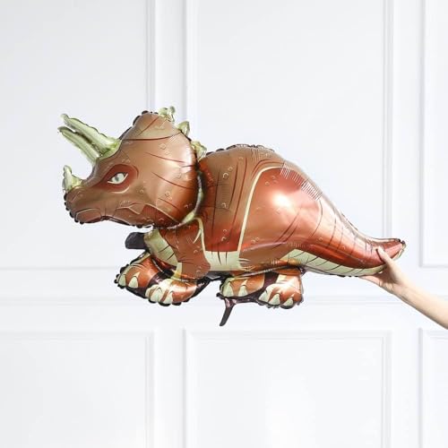 Atpata Funky 5pcs. Dinosaur Theme Big Size Foil Balloons for Dino-Mite Theme Rawr Birthday Party Decor - Image 2
