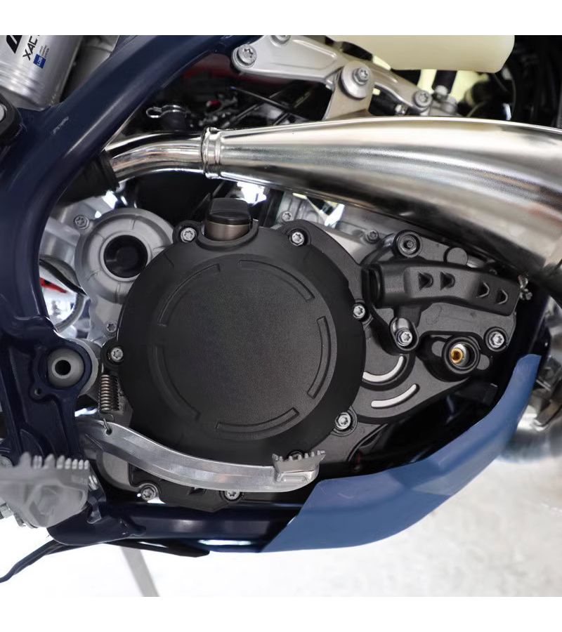 Clutch Cover Guard For Engine Ignition Compatible With 17-23 Model Two Stroke Integrated Clutch Water Pump Standard Edition Black - Image 4