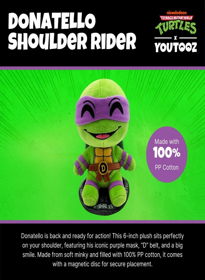 Youtooz TMNT Donatello Shoulder Rider 6" Plush, Donatello Shoulder Rider Plushie, Collectible Donatello Shoulder Rider from Teenage Mutant Ninja Turtles by Youtooz TMNT Shoulder Rider Collection - Image 2
