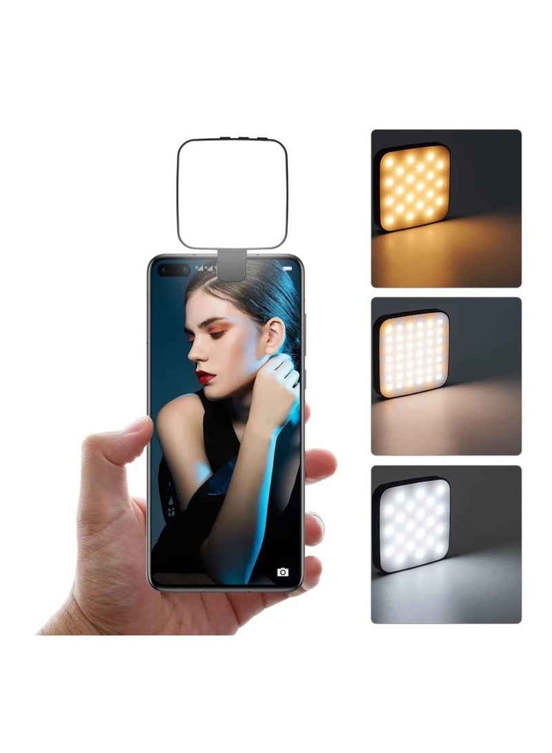 Zikra Magnetic Selfie Light, Adjustable Rechargeable LED Fill Light for iPhone 12 13 14 Series, Compatible with Live Stream, Makeup, TIK Tok, Video - Image 2