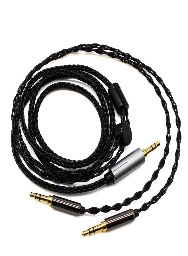 Youkamoo 3.5mm Headphone Replacement Cable Compatible for Hifiman Sundara, Ananda, Arya, HE400SE, HE4XX, HE-400i Headphones (Dual 3.5mm Male Version) 5ft 1.5m - Image 1