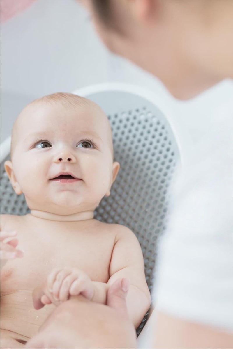 JoyousSto Baby Bath Support Non-Slip Secure Infant Infant Baby Bather With Inclined Headrest,Less 6 Months - Image 3